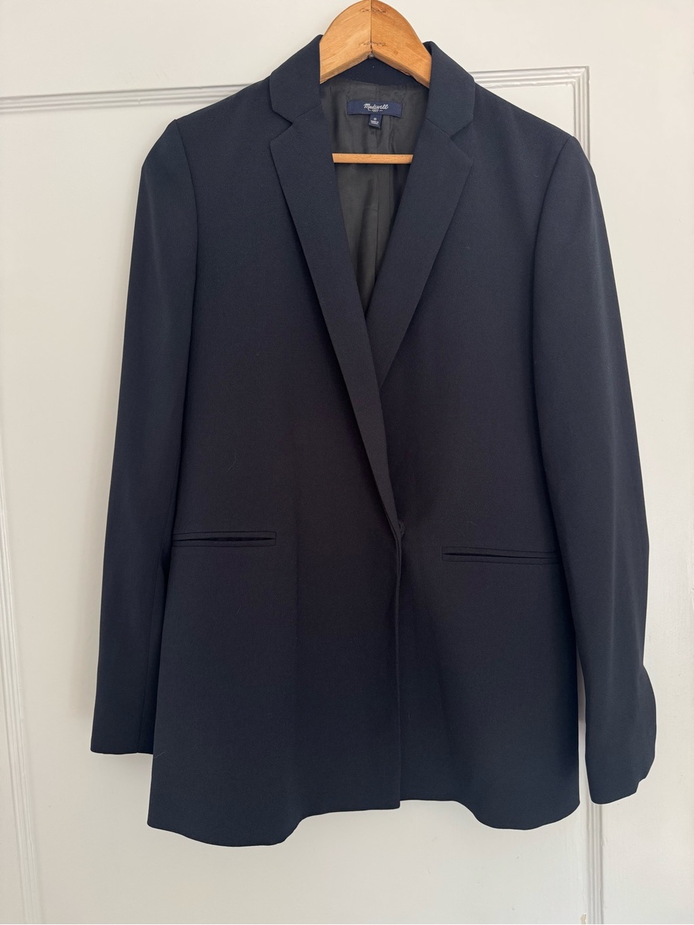 Madewell women's Black Single-Breasted Blazer
